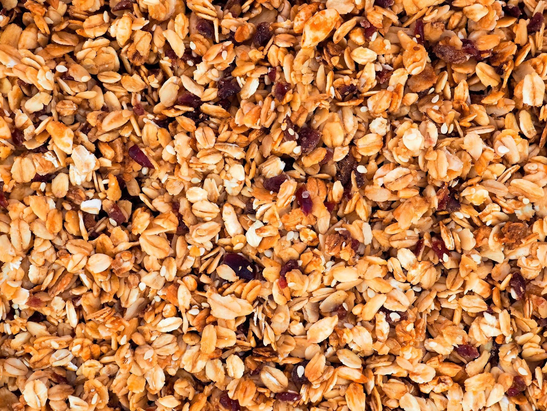 Rouskuva granola pellillinen