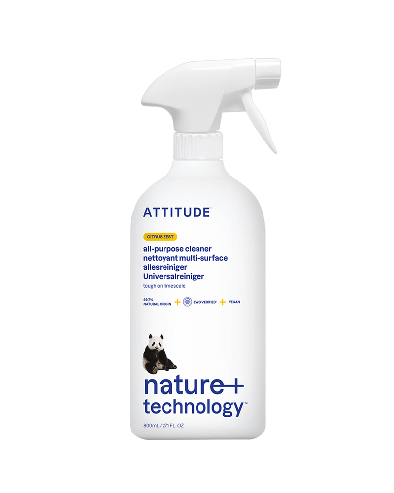 Yleispuhdistusaine, sitrus, Attitude, 800 ml