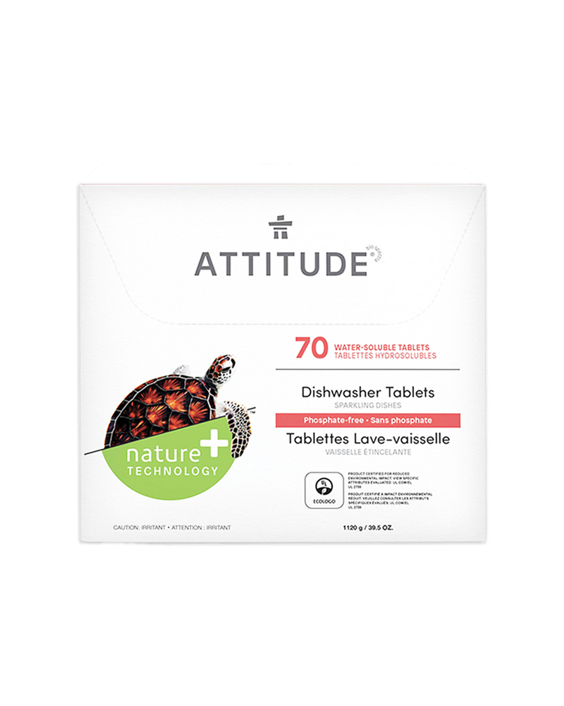 Konetiskitabletti, Attitude, 70 tablettia, 1120 g