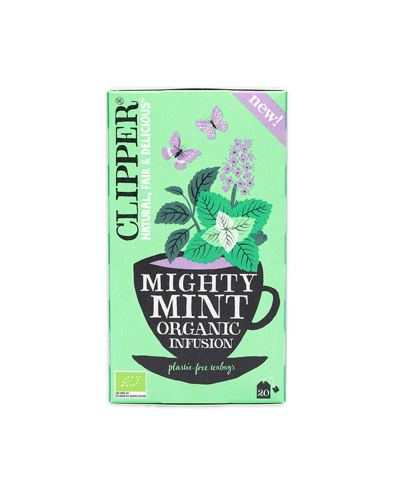 Clipper, Mighty Mint, minttutee, 20 pss