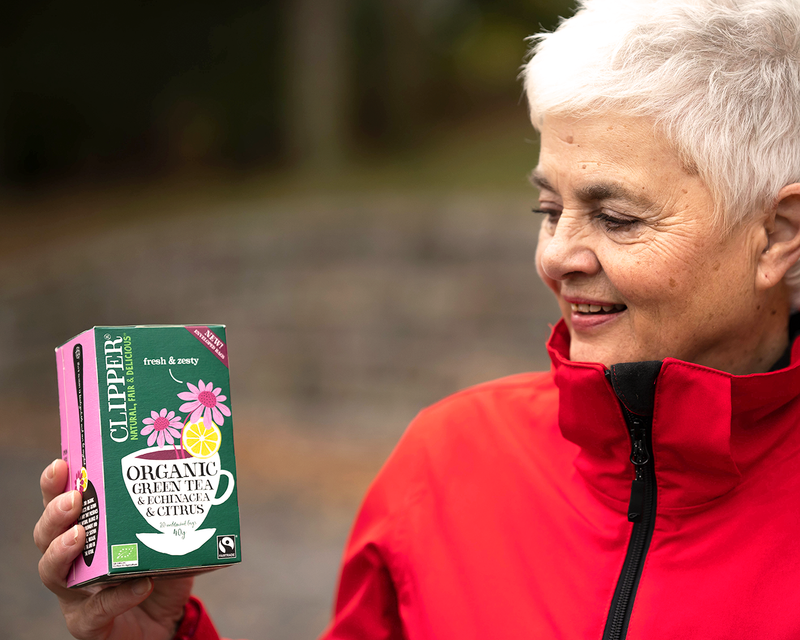 Clipper, Grönt te, echinacea och citrus, 20 st