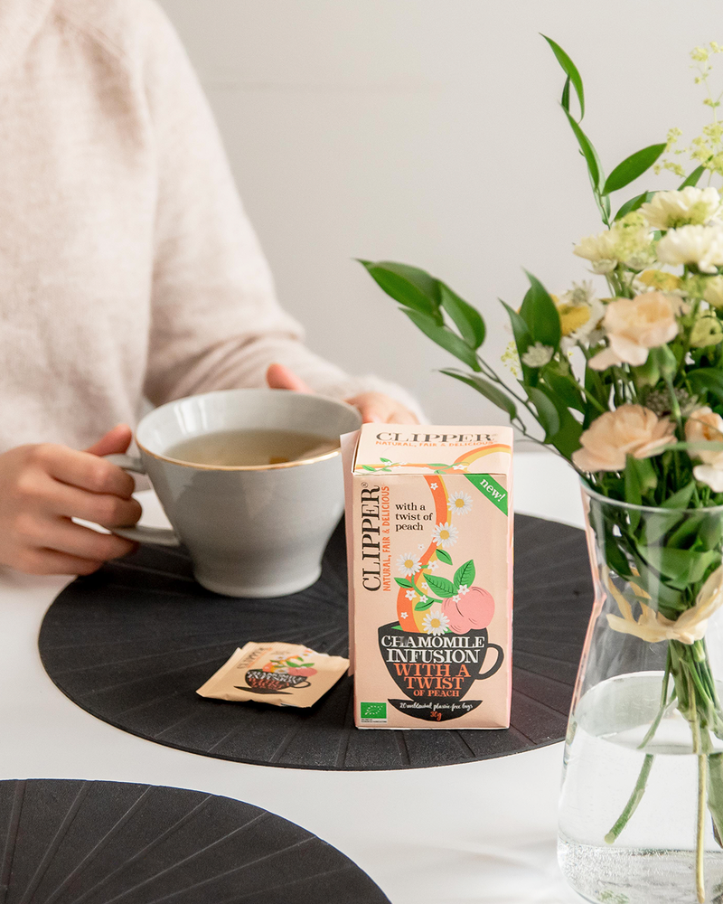 Clipper, Kamomilla-persikkayrttitee, 20 pss