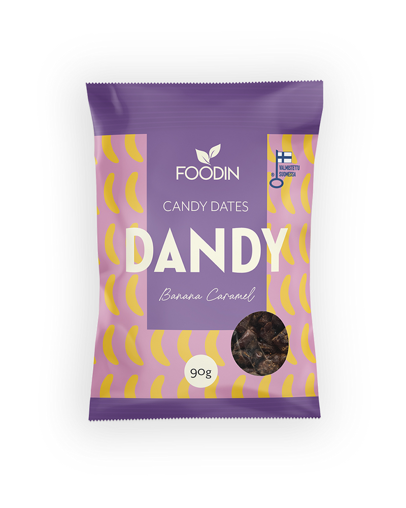 Dandy Candy Dates, Banana Caramel, Foodin, 90 g