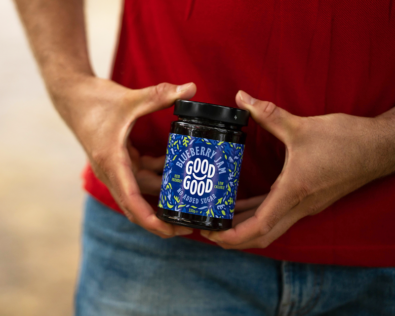 Mustikkahillo, keto, Good Good, 330 g,