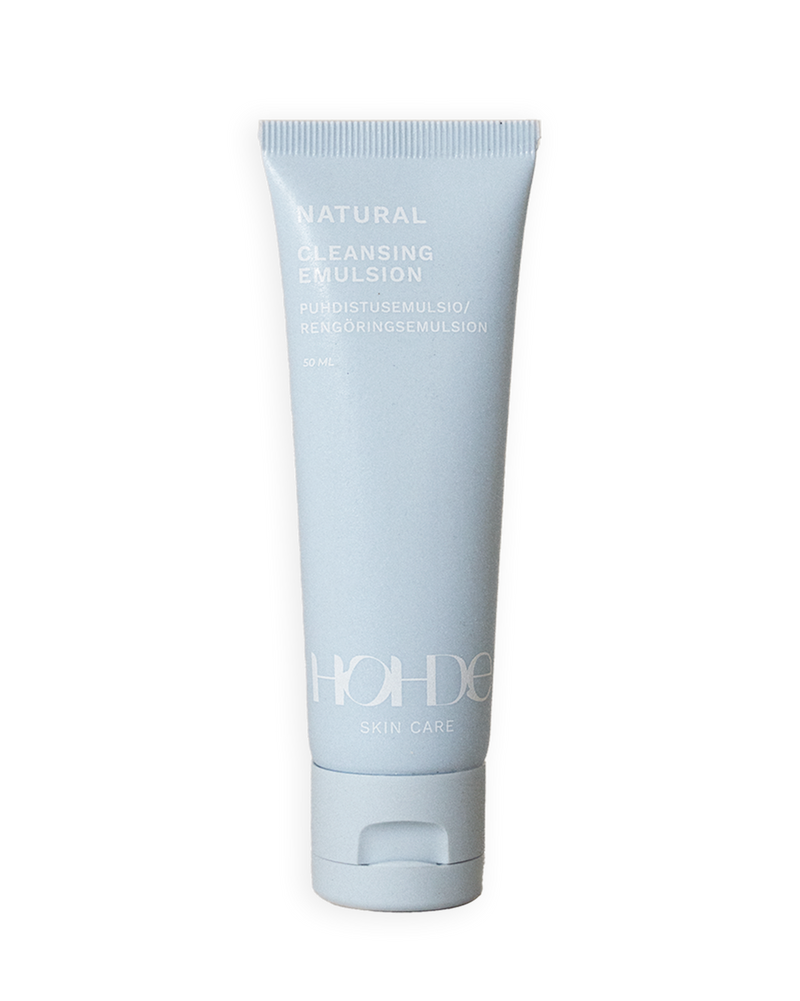 HOHDE Natural, Puhdistusemulsio, 50 ml