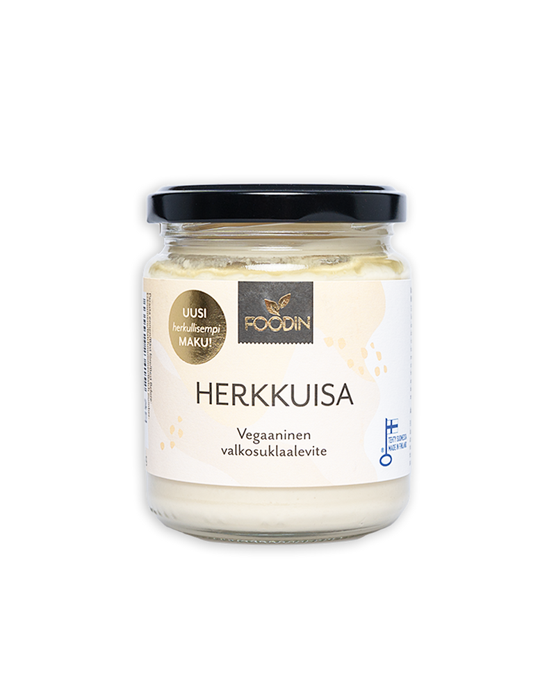 Herkkuisa valkosuklaalevite, Foodin, 240 g
