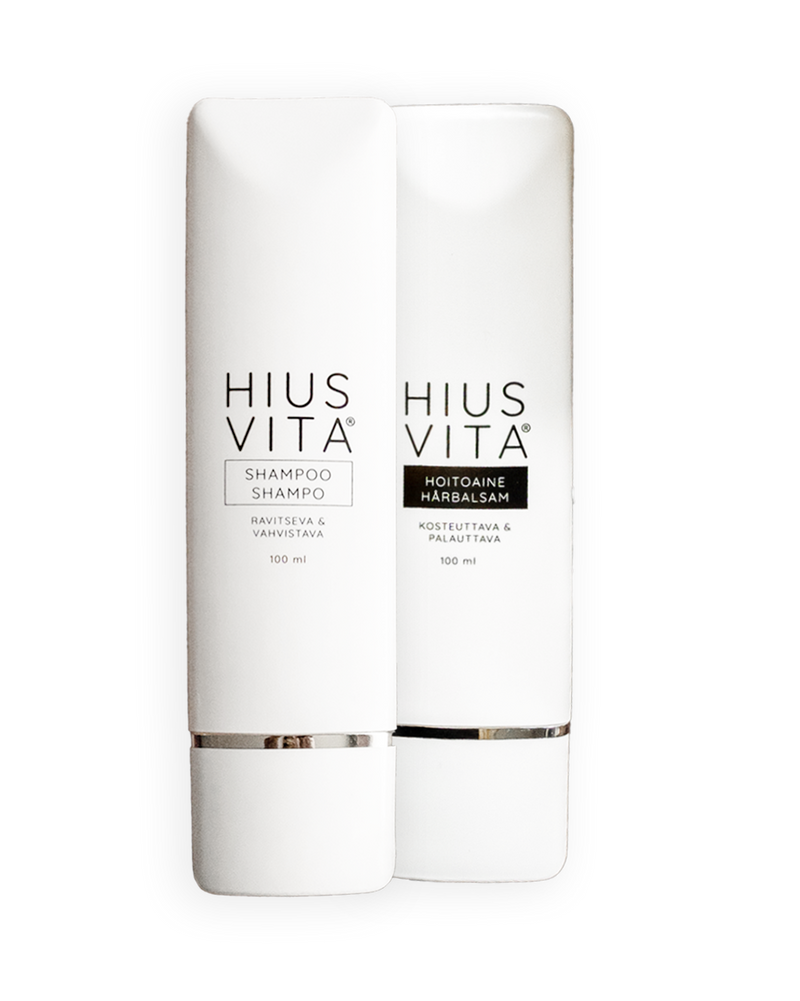 Hiusvita Shampoo, 100 ml & Hoitoaine 100 ml