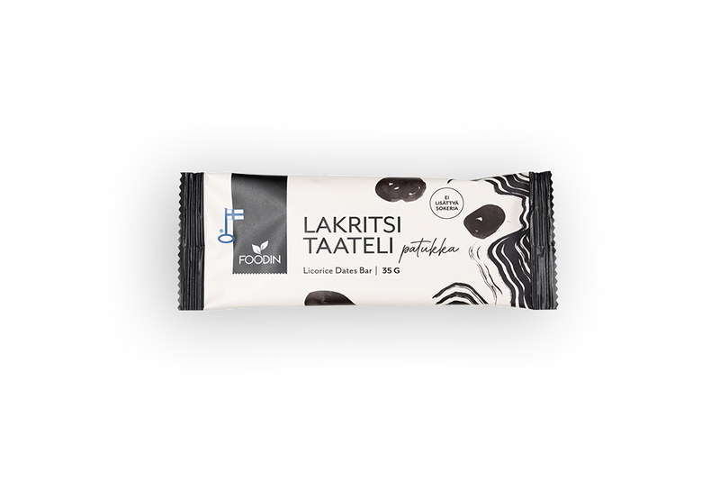 Lakritsitaatelipatukka, Foodin, 35 g