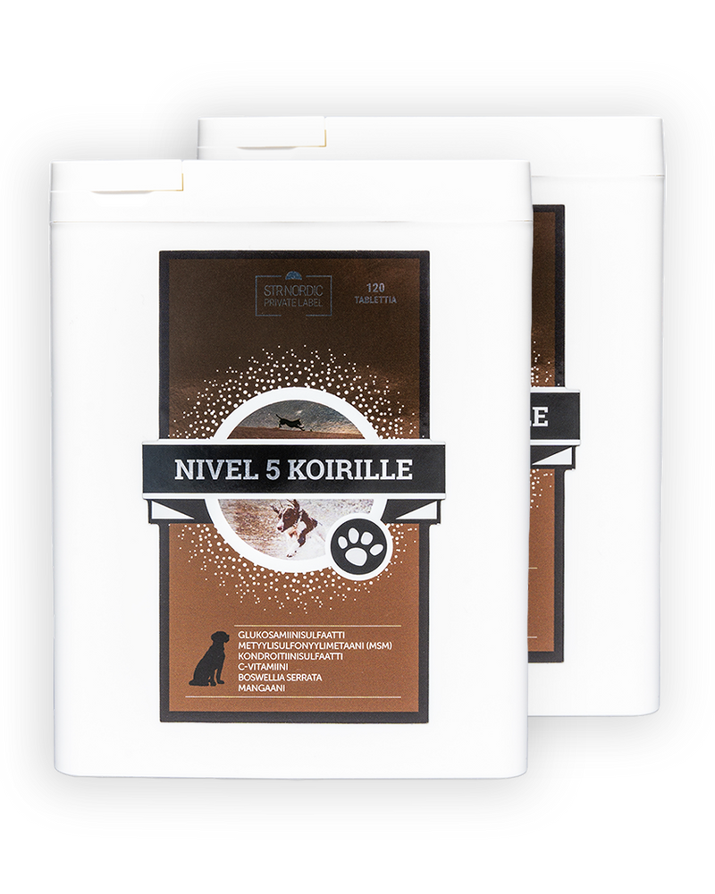 Nivel 5 Koirille, 2x120 tablettia