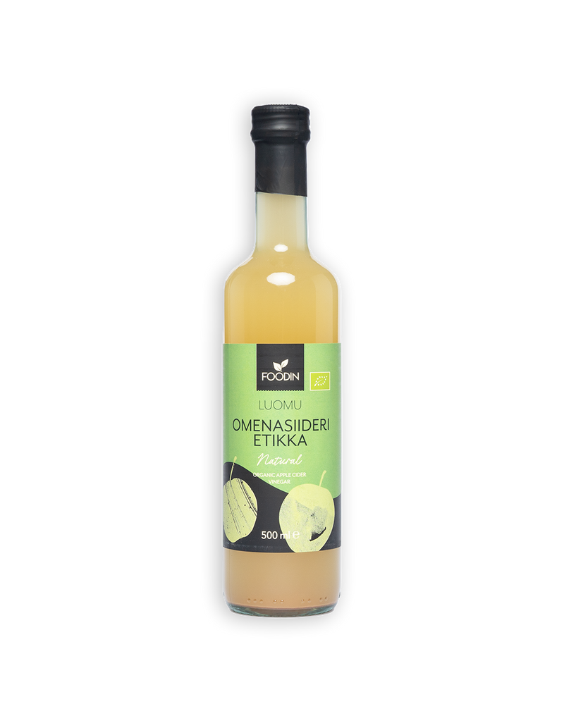 Omenasiiderietikka, luomu, Foodin, 500 ml