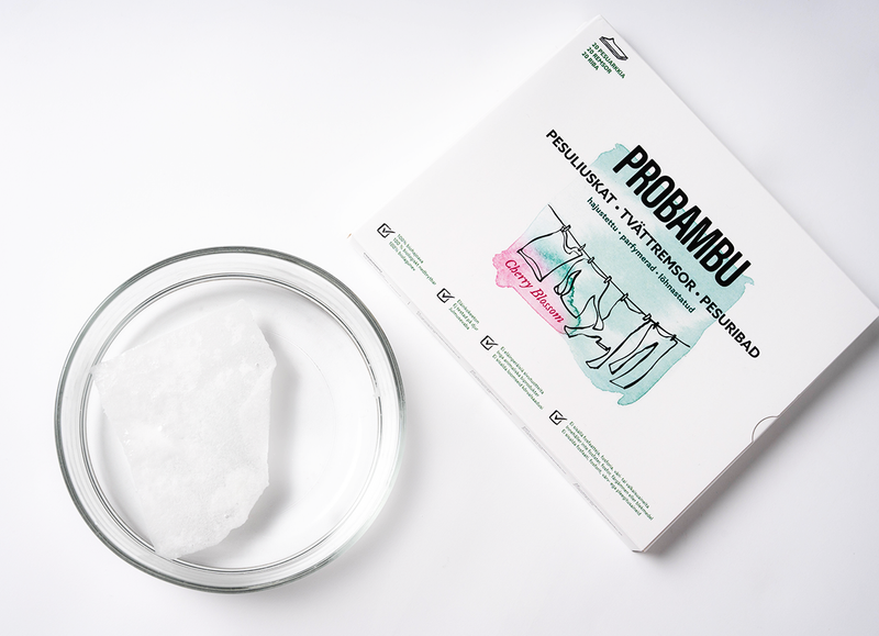 Pro Bambu, pyykinpesuliuskat, 40 pesukertaa