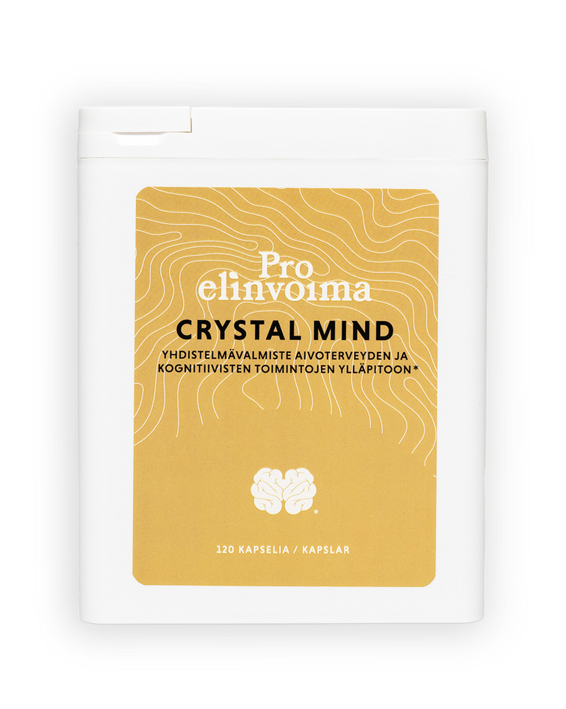 Crystal Mind, 120 kapselia, Pro Elinvoima