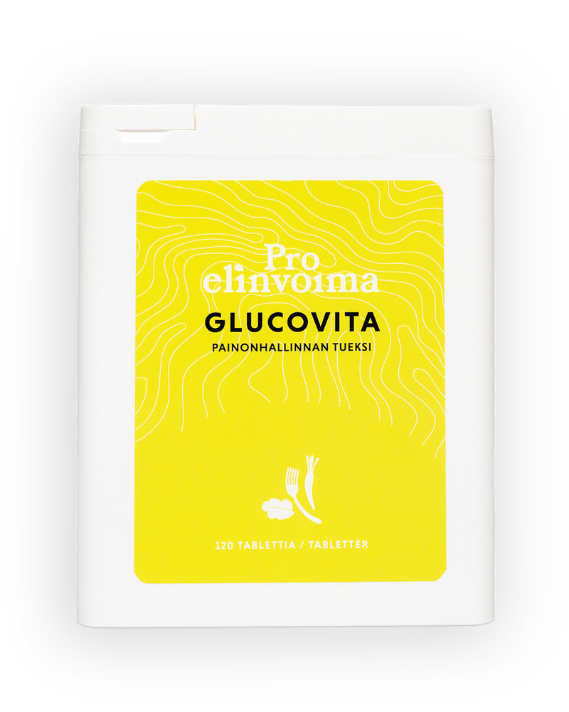 Glucovita, 120 tablettia, Pro Elinvoima