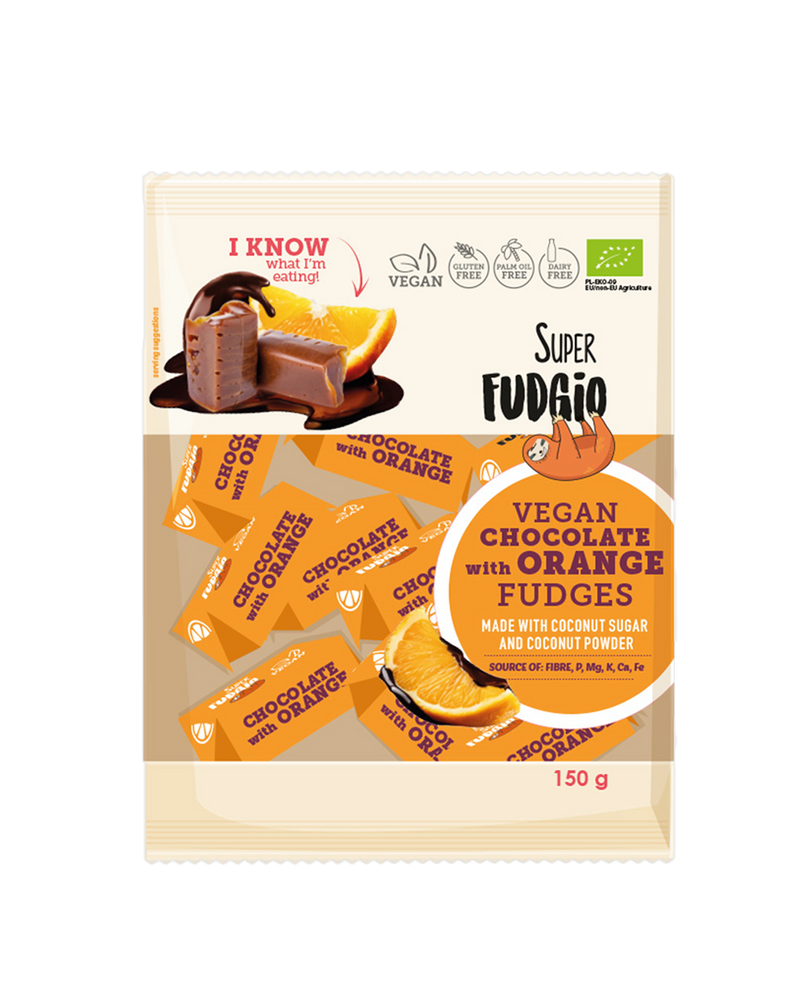 Appelsiini-suklaafudge, Super Fudgio, 150 g
