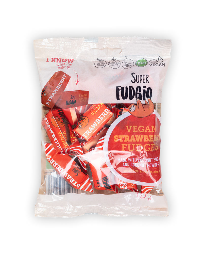 Mansikkafudge, Super Fudgio, 150 g