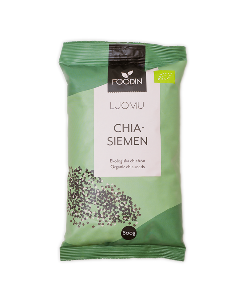 Chiansiemen, luomu, Foodin, 600 g