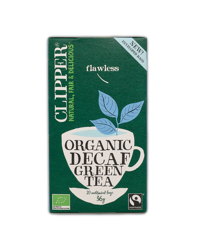 Clipper, Vihreä tee kofeiiniton, 20 pss