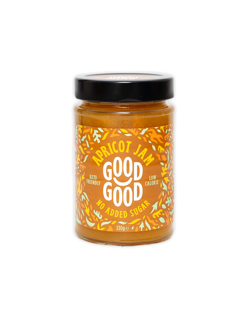 Aprikoosihillo, keto, Good Good, 330 g,