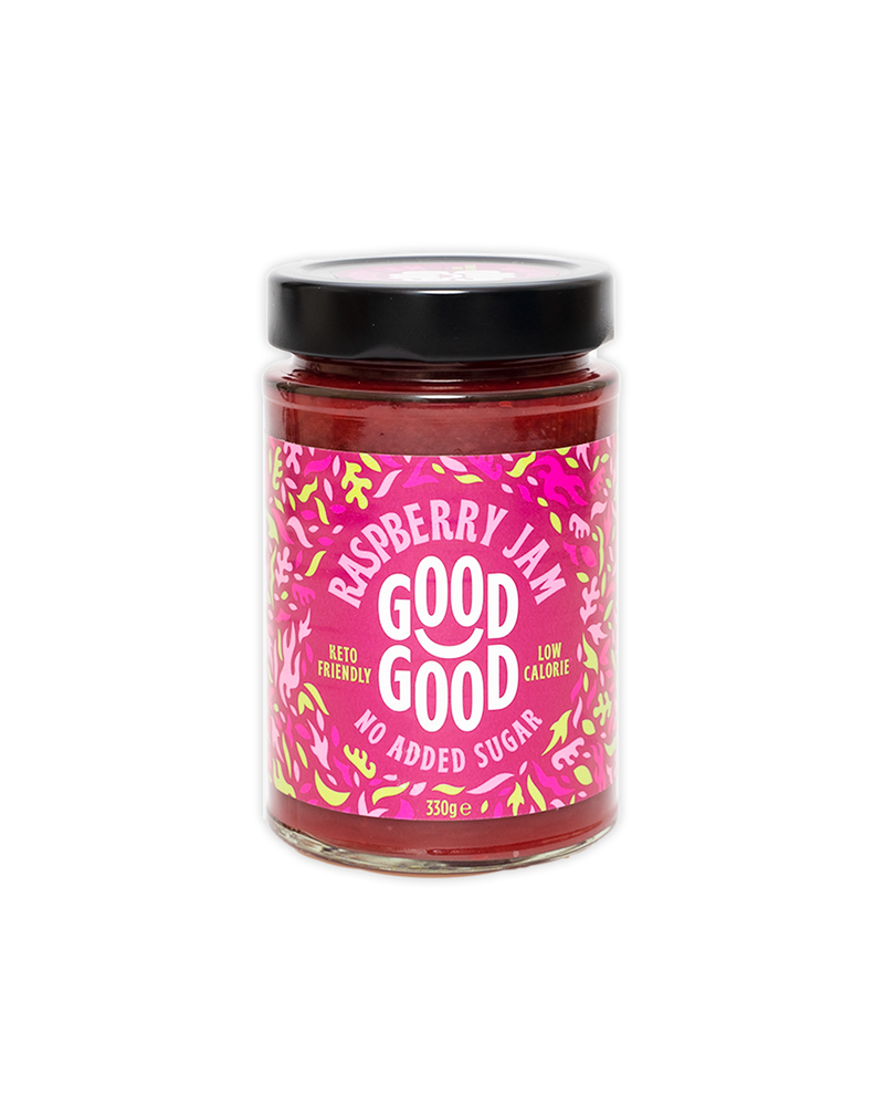 Vadelmahillo, keto, Good Good, 330 g,