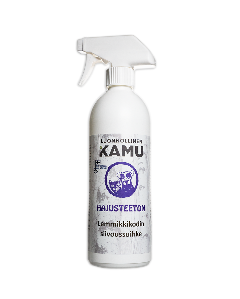 KAMU Siivoussuihke HAJUSTEETON, 600 ml
