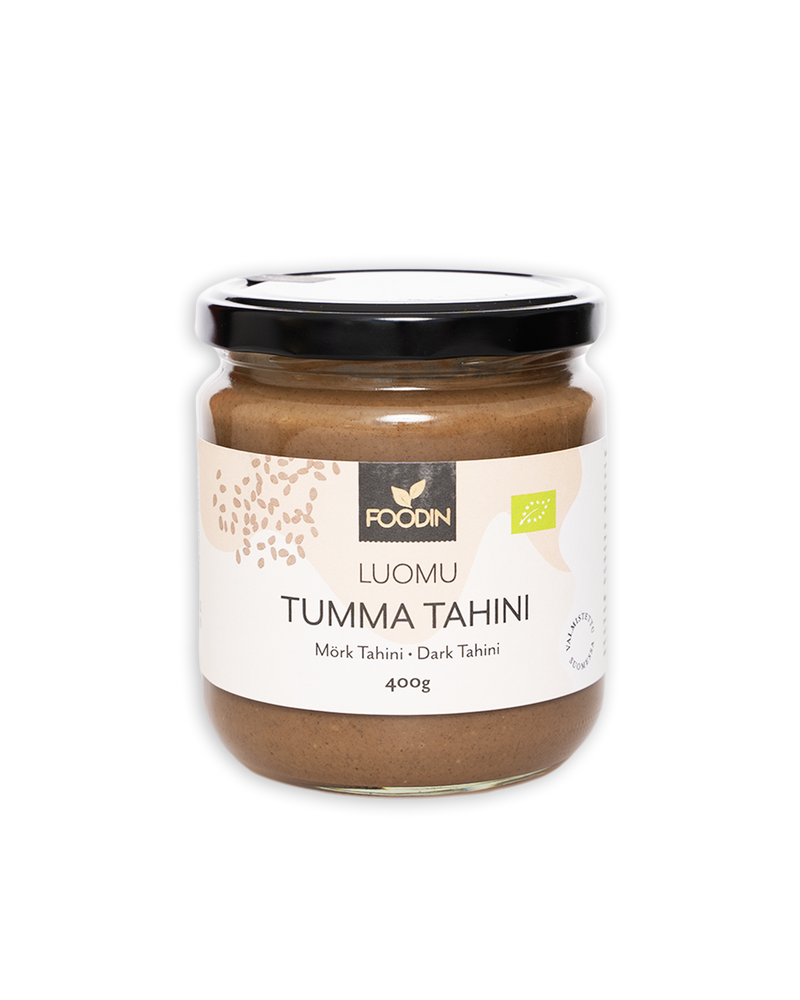 Tahini, tumma, Foodin, 400 g