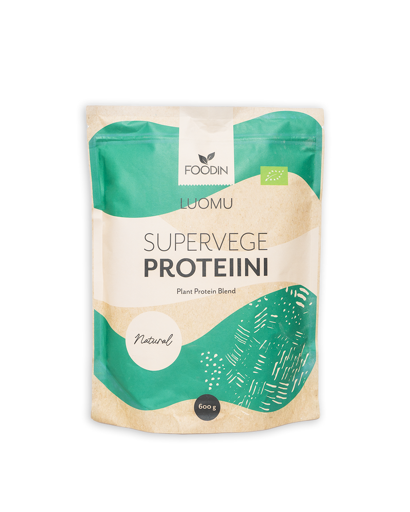 Supervege kasviproteiinisekoitus, maustamaton, Foodin, 600 g