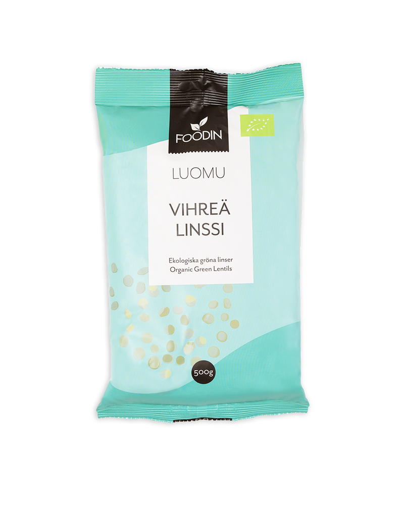 Vihreä linssi, 500 g
